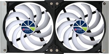 Изображение Titan Titan TTC-SC20(A)+ Dual Fridge Fan 92x25mm IP55, Timer Mode, with Integrated Rectifier