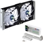 Picture of Titan Titan TTC-SC20(B)+ Dual Fridge Fan 120x25mm IP55, Timer Mode, with Integrated Rectifier