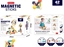 Attēls no TOY CONSTR MAGNETIC 42PCS BEZ-002