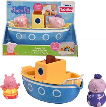 Attēls no Tomy TOMY TOOMIES - WINKA PEPPA - ZABAWA NA ODZI - E73414