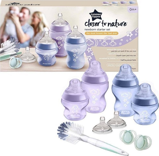 Picture of Tommee Tippee 227393 ZESTAW STARTOWY DLA NOWORODKA CLOSER RÓOWY 0+