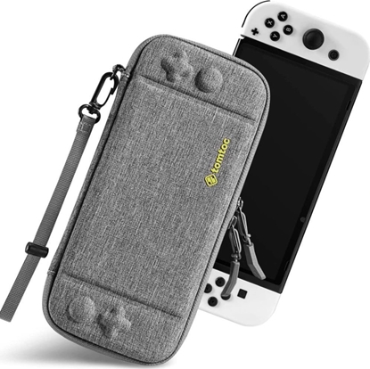 Attēls no Tomtoc tomtoc Switch  Case for Nintendo Switch OLED, Gray