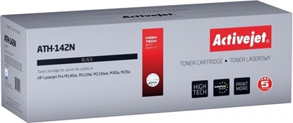 Attēls no Toner Activejet Activejet ATH-142N Toner (zamiennik HP 142A W1420A; Supreme; 950 stron; czarny)