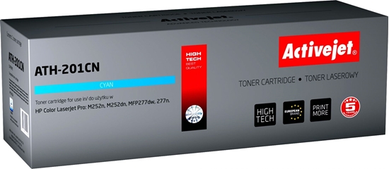 Picture of Toner Activejet Toner ATH-201CN (replacement HP 201A CF401A; Supreme; 1400 stron; niebieski)