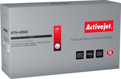 Attēls no Toner Activejet Toner ATH-49NX (zamiennik HP 49X Q5949X, Canon CRG-708H; Supreme; 6000 stron; czarny)