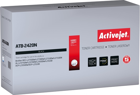 Picture of Toner Activejet Activejet Toner ATB-2420N do drukarek Brother; Zamieniik Brother TN-2420A; Supreme; 3000 stron; czarny)