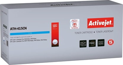 Attēls no Toner Activejet Cyan Zamiennik 415A (ATH-415CN CHIP)