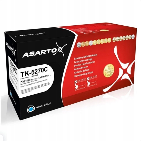 Picture of Toner Asarto Toner Asarto do Kyocera TK5270C | TK-5270C | 6000 str. | cyan