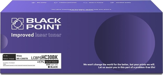 Изображение Toner Black Point BLACK POINT (Toner laserowy Black Point LCBPSHC30BK, 6000 str., black)