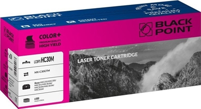 Attēls no Toner Black Point Magenta Zamiennik MX-C30GT (BLSHMXC30GTMBW)