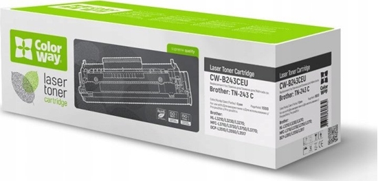 Picture of Toner ColorWay Colorway CW-B243CEU kaseta z tonerem 1 szt. Zamiennik Cyjan