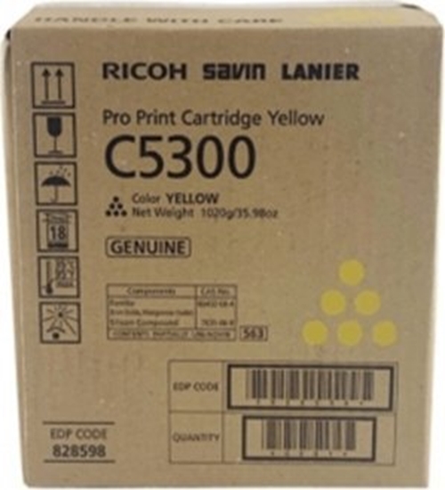 Изображение Toner Dell for laser printers, 26000 pages. Ricoh C5300 (828602) Yellow