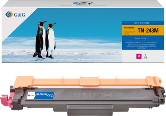 Picture of Toner G&G G&G kompatybilny toner z Brother TN243M, NT-PB243M, magenta, 1000s