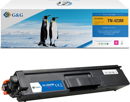 Picture of Toner G&G G&G kompatybilny toner z Brother TN423M, NT-CB423M, magenta, 4000s