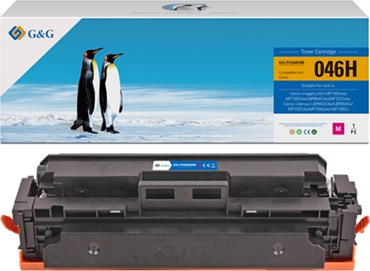 Picture of Toner G&G G&G kompatybilny toner z Canon 046HM, NT-PC046XM, magenta, 5000s, high capacity
