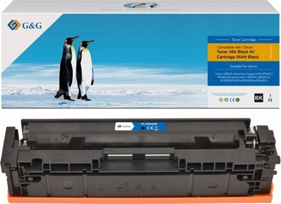 Picture of Toner G&G G&G kompatybilny toner z Canon 054HK, NT-PC054XBK, black, 3100s, high capacity