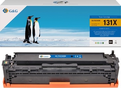 Picture of Toner G&G G&G kompatybilny toner z HP CF210X, Canon CRG731H, NT-PH210XBK, HP 131X, black, 2400s