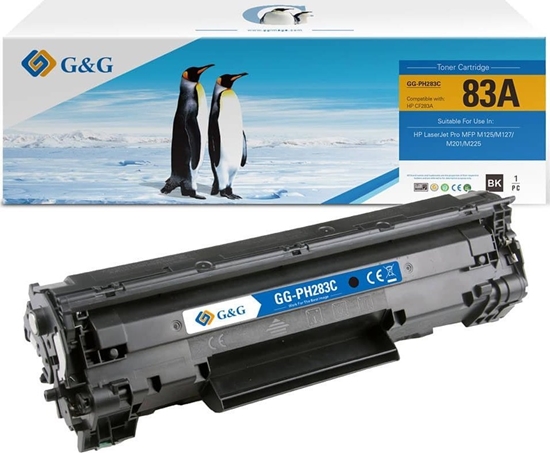 Picture of Toner G&G G&G kompatybilny toner z HP CF283A, NT-PH283C, HP 83A, black, 1500s