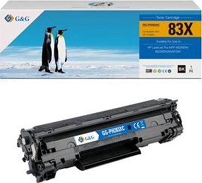 Picture of Toner G&G G&G kompatybilny toner z HP CF283X, CF283A, Canon CRG137, CRG737, NT-PH283XCU, black, 2200s