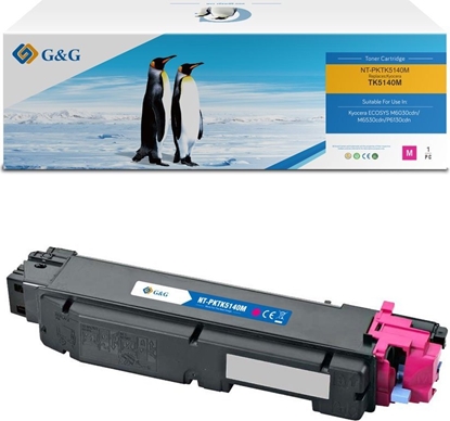 Изображение Toner G&G G&G kompatybilny toner z Kyocera TK5140M, NT-FKTK5140M, magenta, 5000s