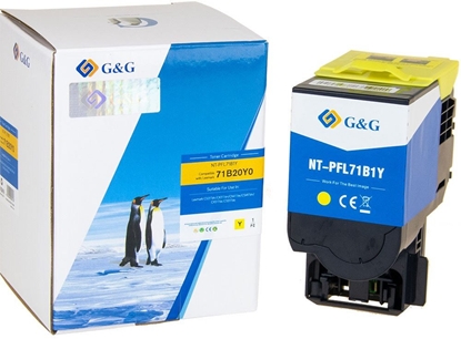 Picture of Toner G&G G&G kompatybilny toner z Lexmark 71B20Y0, NT-PFL71B1Y, yellow, 2300s