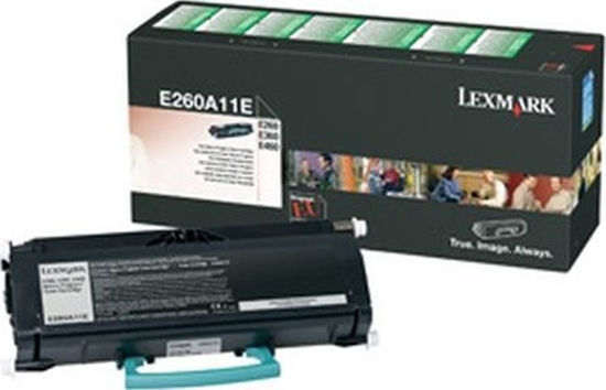 Picture of Toner Inkspot Toneris INKSPOT skirtas lazeriniams spausdintuvams (LEXMARK) (juoda) Lexmark E260, Lexmark E260d, Lexmark E260dn, Lexmark E360d, Lexmark E360dn, Lexmark E460dn, Lexmark E460dw, Lexmark E462dtn