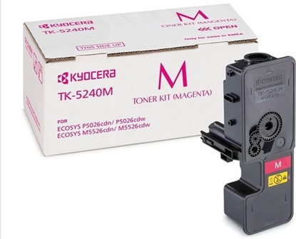 Изображение Toner Kyocera KYOCERA TK-5240 kaseta z tonerem 1 szt. Oryginalny Purpurowy
