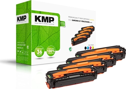 Picture of Toner KMP Printtechnik AG KMP Toner Samsung CLT-P504C/ELS-SU400A MultiPack C/Y/M/B kompatibel