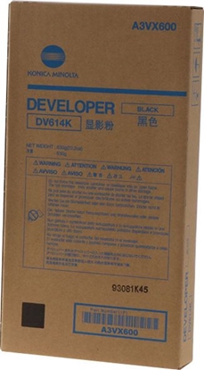 Picture of Toner Konica Minolta DV-614 Black Orygina  (191427)