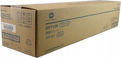 Изображение Toner Konica Minolta Konica Minolta Developer DV-712 DV712 Black Schwarz (A9K703D)
