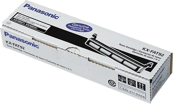 Picture of Toner Panasonic KX-FAT92 Black Orygina  (KXFAT92)