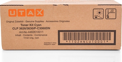 Picture of Toner Utax  CLP-3626 Cyan Orygina  (4462610011)