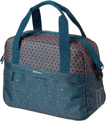 Attēls no Torba BASIL FLAIR CARRY ALL BICYCLE BAG, HOOK-ON, 18L, Wodoodporna, Navy (NEW 2025)