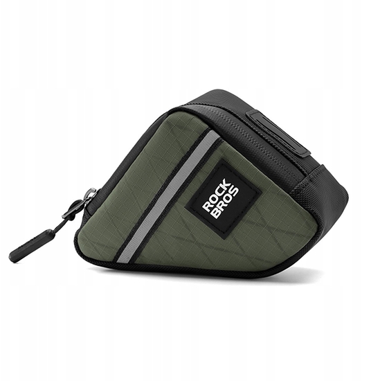 Picture of Rockbros Rockbros Triangle Bike Frame Bag 0.25L - Green