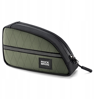 Picture of Rockbros Rockbros Triangle Bike Frame Bag 0.8l - Green