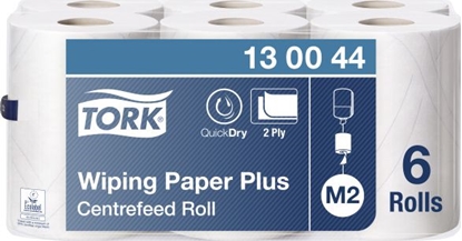 Picture of Tork Tork - Czyciwo papierowe w roli, 2-warstwowe, premium - Biae