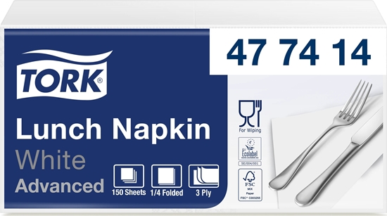 Picture of Tork 477414, White, Monochromatic, 325 mm, 328 mm, 328 mm, 162 mm