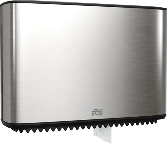Picture of Tork Tork Image Design Dozownik do papieru toaletowego, Mini Jumbo - Stalowy