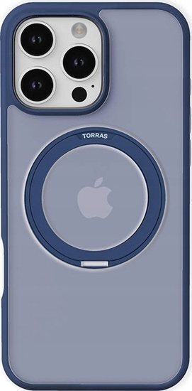 Picture of Torras Torras Ostand Pro Case for iPhone 16 Pro (Blue)