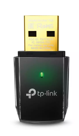 Изображение TP-LINK Archer T2U V3 WLAN Network card 433 Mbit/s