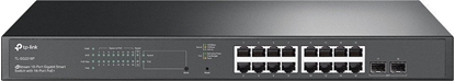 Picture of TP-Link JetStream 18-Port Gigabit Smart Switch with 16-Port PoE+