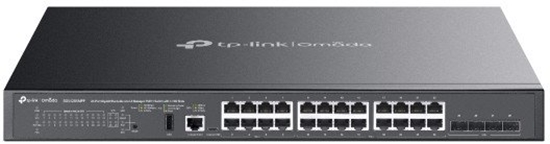 Изображение TP-Link Omada SG5428XMPP 24-Port stack. Lite L3 mgd. PoE++ Switch 10G