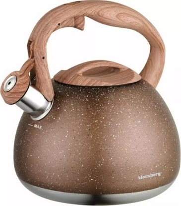 Attēls no Traditional kettle 2.8l, brown marbled Klausberg KB 7510