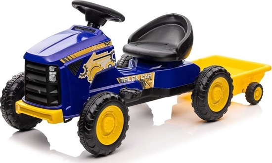 Picture of Traktor na peday G206 niebieski 11906 Lean Toys