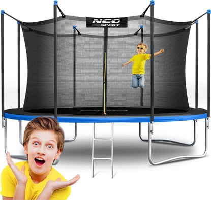 Picture of Trampolina ogrodowa Neo-Sport NS-13W241 z siatk wewntrzn 13 FT 404 cm