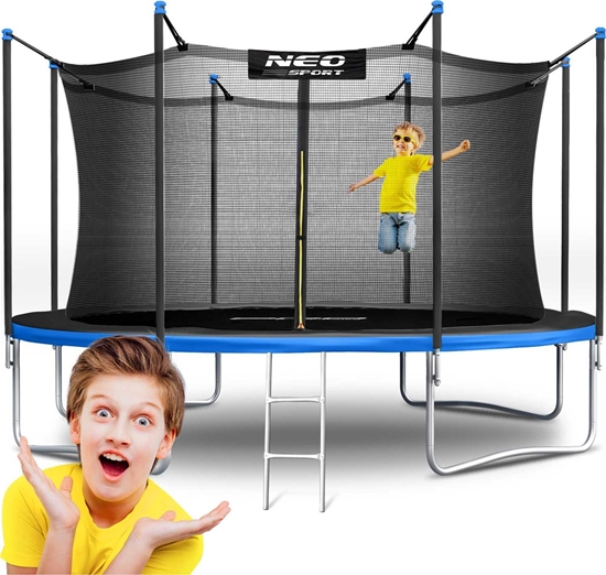 Picture of Trampolina ogrodowa Neo-Sport NS-13W241 z siatk wewntrzn 13 FT 404 cm