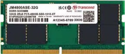 Picture of TRANSCEND 32GB JM DDR5 4800 SO-DIMM 2Rx8