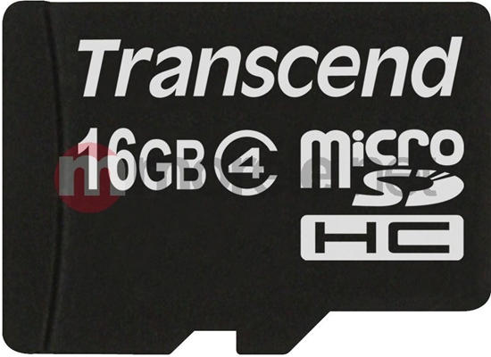 Изображение Transcend microSDHC         16GB Class 4
