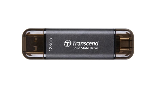 Picture of External SSD|TRANSCEND|ESD310C|128GB|USB-C|USB|3D NAND|TS128GESD310C