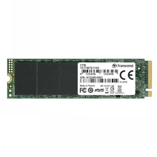 Picture of Transcend SSD MTE110S        1TB NVMe PCIe Gen3 x4